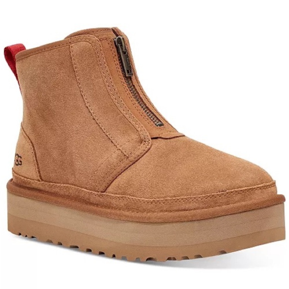 BRAND NEW ugg neumel zip platform booties